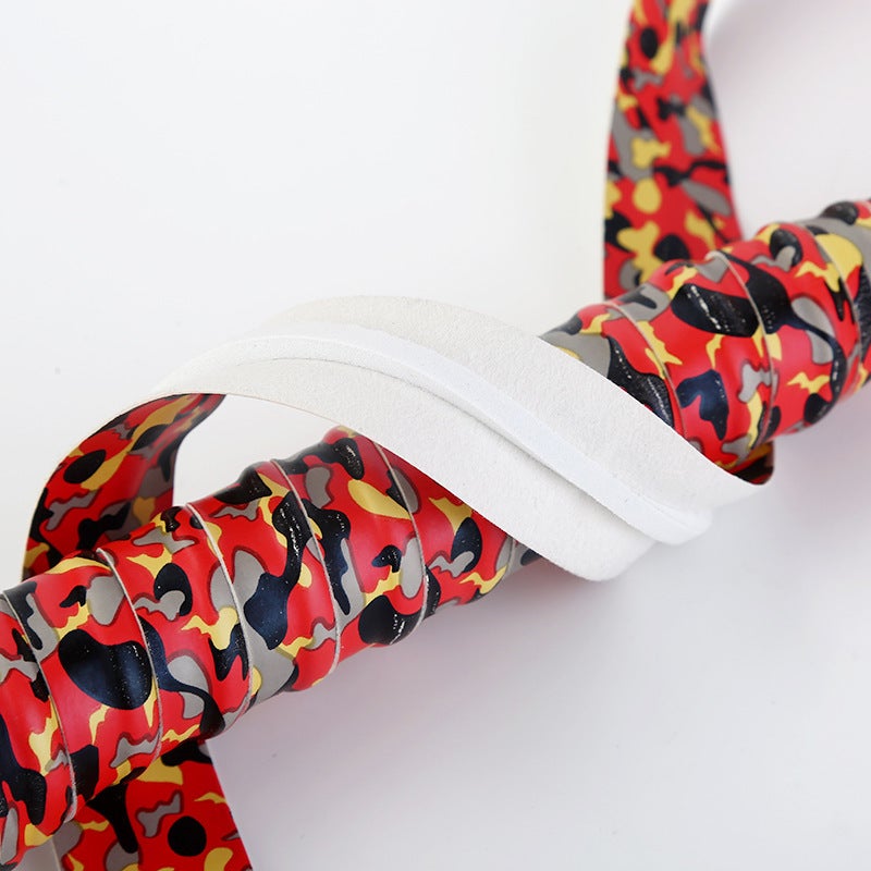 Winding Slings Anti-Slip Sweat-Absorbent Belt Strap Hand Glue Handle Tennis Racket Fishing Rod Badminton Racket Fan Color - Image 5